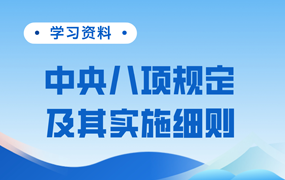 中央八项规定及其实施细则